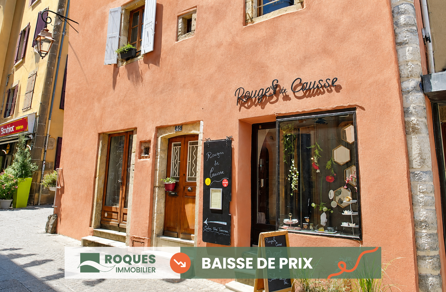 Immeuble mixte  avec appartement  et local commercial  Belle opportunité à Millau