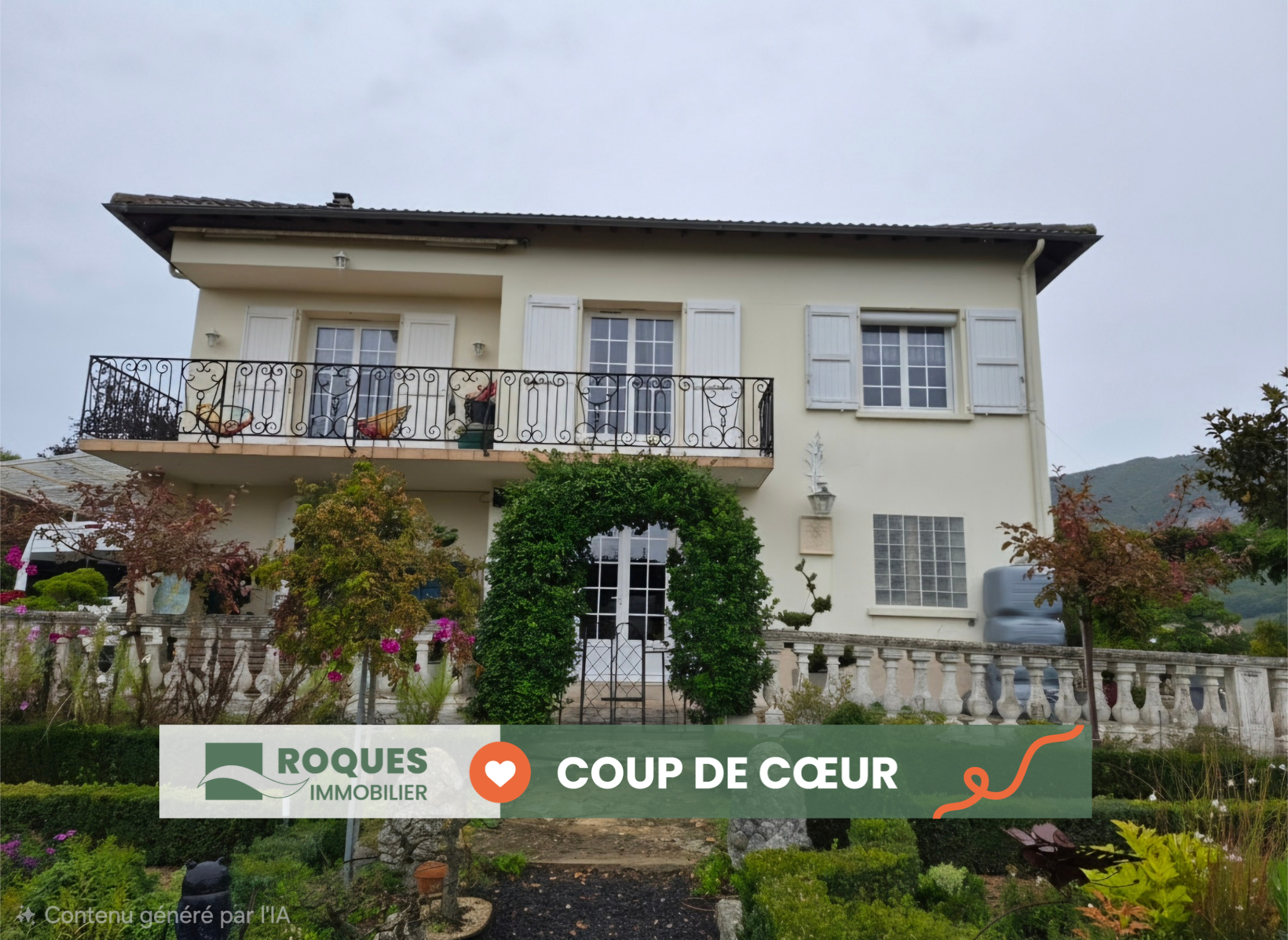 Maison t6 avec piscine à 20 mn de millau