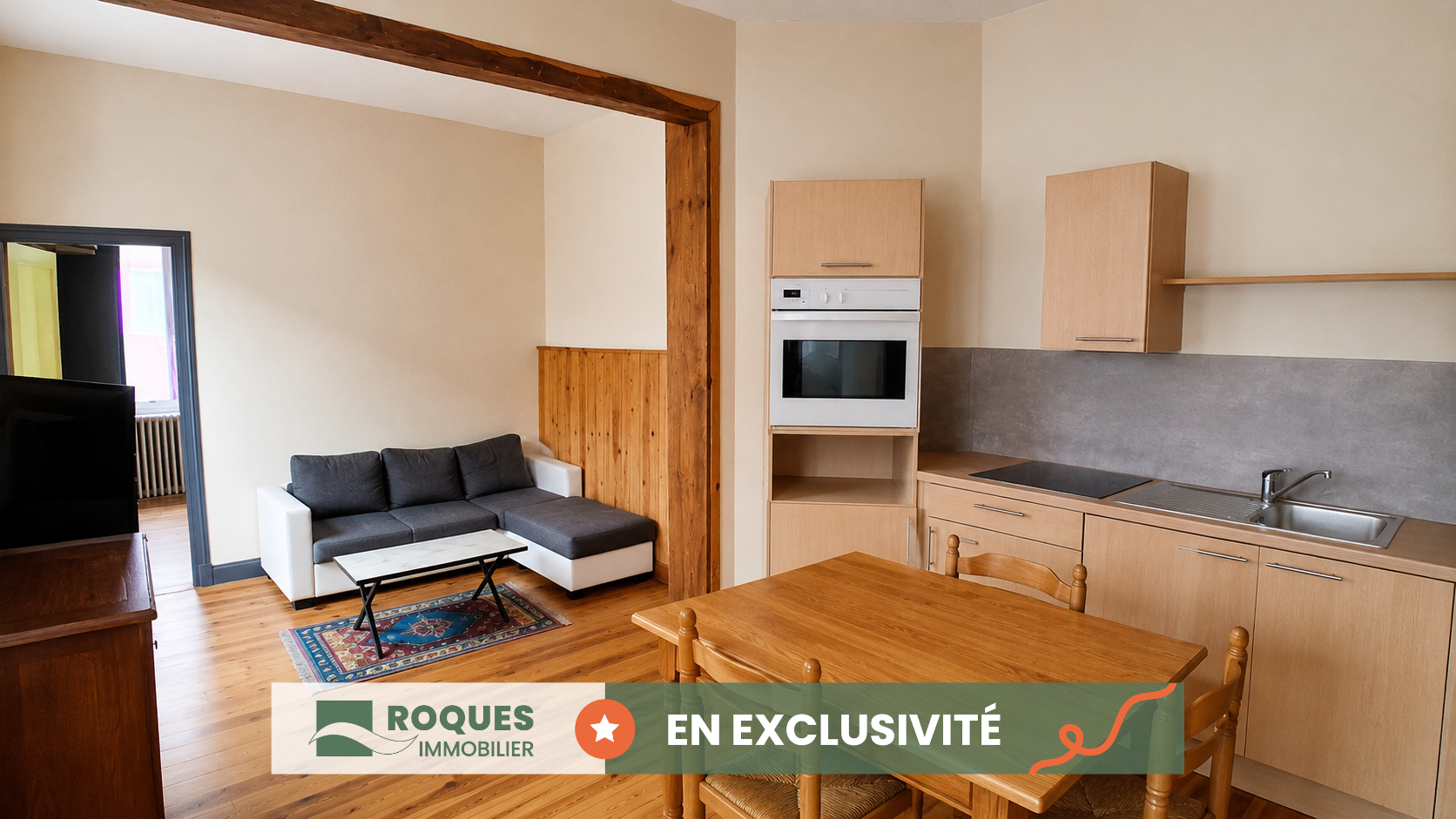Appartement T2 vendu loué à Millau !