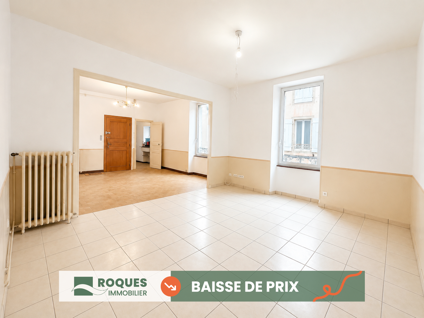 Appartement T3 Millau avec garage